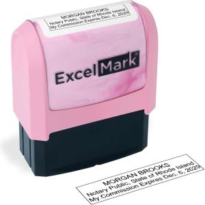 imageExcelMark Notary Stamp for All 50 States  Official State Seal  All 50 StatesRhode Island