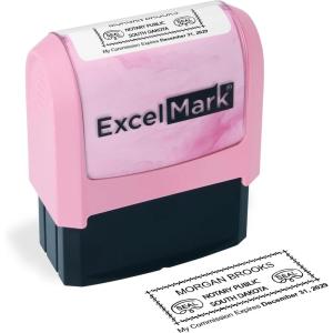 imageExcelMark Notary Stamp for All 50 States  Official State Seal  All 50 StatesSouth Dakota
