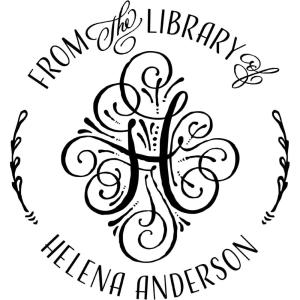 imageExcelMark Personalized Book Embossers ampamp Stamps  Personalize a Book Embosser Wood Stamp or SelfInking Mount Wildflower RoundAdorn