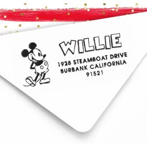 imageExcelMark Steamboat Willie Custom SelfInking Return Address Stamp