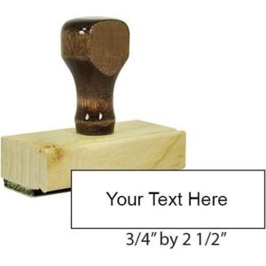 imageExcelMark Traditional Custom Rubber Stamp SmallMedium