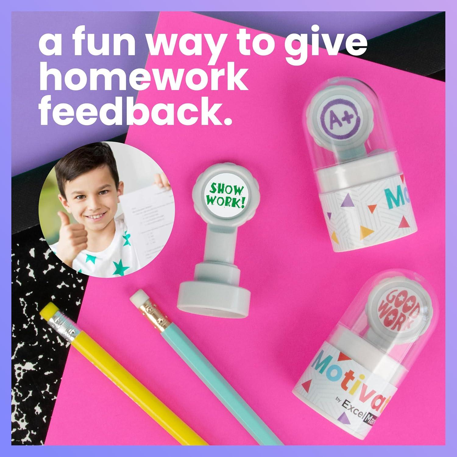 imageExcelMark Teacher Stamp of Corrections  Choose from 5 Colors IncShow Work