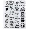 imageExcelMark Cling Stamp Set Planner