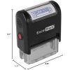 imageExcelMark Copy  SelfInking Rubber Stamp  A1539 Blue InkENTERED