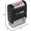 imageExcelMark Copy Stamp Self Inking Rubber Stamp  Red Ink for Office Use Ideal for Efficient Document Management with Copy Stamps Perfect for Professional SettingsCOPY