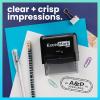 imageExcelMark Custom Logo Stamp  Personalized SelfInking Stamp  Upload Your Own Image MediumLarge