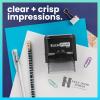 imageExcelMark Custom Logo Stamp  Personalized SelfInking Stamp  Upload Your Own Image MediumMedium