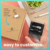 imageExcelMark Custom Logo Stamp  Personalized SelfInking Stamp  Upload Your Own Image MediumMedium