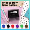 imageExcelMark Custom Logo Stamp  Personalized SelfInking Stamp  Upload Your Own Image MediumXL