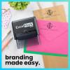 imageExcelMark Custom Logo Stamp  Personalized SelfInking Stamp  Upload Your Own Image MediumXXL