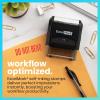 imageExcelMark DO NOT Bend Self Inking Rubber Stamp  Red Ink