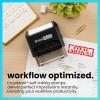 imageExcelMark Final Notice  Self Inking Bill Collection Stamp in Red Ink