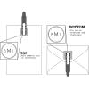 imageExcelMark Flourish Name Custom Address Hand Embosser
