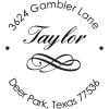 imageExcelMark Flourish Name Custom Address Hand Embosser