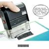 imageExcelMark Identity Theft Protection Rubber Stamp  Skinny 1line 42010SEC