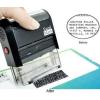 imageExcelMark Identity Theft Protection Rubber Stamp  Small 42020SEC