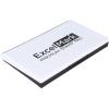 imageExcelMark Ink Pad for Rubber Stamps 178quot x 318quot PurpleBlack