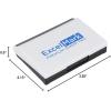 imageExcelMark Ink Pad for Rubber Stamps 178quot x 318quot PurpleBlue