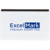 imageExcelMark Ink Pad for Rubber Stamps 178quot x 318quot PurpleBlue