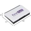 imageExcelMark Ink Pad for Rubber Stamps 178quot x 318quot PurplePurple