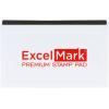 imageExcelMark Ink Pad for Rubber Stamps 178quot x 318quot PurpleRed