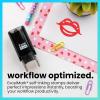 imageExcelMark Lips  SelfInking Rubber Stamp  Red Ink