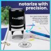imageExcelMark Notary Stamp for All 50 States  Official State Seal  New Jersey  RoundLouisiana
