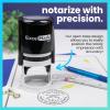 imageExcelMark Notary Stamp for All 50 States  Official State Seal  New Jersey  RoundNorth Dakota