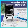 imageExcelMark Notary Stamp for All 50 States  Official State Seal  New Jersey  RoundRhode Island