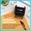 imageExcelMark Packing List Enclosed  SelfInking Rubber Stamp  A1539 Red Ink