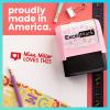 imageExcelMark Personalized Teacher Stamps for Classroom  Custom Stamps for Grading  Puns of Praise with 12 Stylish Mount Patterns Pink Mount Youre One Smart CookiePink Mount