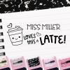 imageExcelMark Personalized Teacher Stamps for Classroom  Custom Stamps for Grading  Puns of Praise with 12 Stylish Mount Patterns Pink Mount Youre One Smart CookiePink Mount