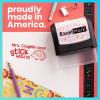 imageExcelMark Personalized Teacher Stamps for Classroom  Custom Stamps for Grading  Puns of Praise with 12 Stylish Mount Patterns Pink Mount Youre One Smart CookieBlack Mount