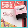 imageExcelMark Personalized Teacher Stamps for Classroom  Custom Stamps for Grading  Puns of Praise with 12 Stylish Mount Patterns Pink Mount Youre One Smart CookiePink Mount