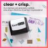 imageExcelMark Personalized Teacher Stamps for Classroom  Custom Stamps for Grading  Puns of Praise with 12 Stylish Mount Patterns Pink Mount Youre One Smart CookieBlack Mount