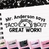 imageExcelMark Personalized Teacher Stamps for Classroom  Custom Stamps for Grading  Puns of Praise with 12 Stylish Mount Patterns Pink Mount Youre One Smart CookiePink Mount