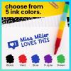 imageExcelMark Personalized Teacher Stamps for Classroom  Custom Stamps for Grading  Puns of Praise with 12 Stylish Mount Patterns Pink Mount Youre One Smart CookieBlack Mount