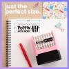 imageExcelMark Personalized Teacher Stamps for Classroom  Custom Stamps for Grading  Puns of Praise with 12 Stylish Mount Patterns Pink Mount Youre One Smart CookiePink Mount