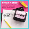 imageExcelMark Personalized Teacher Stamps for Classroom  Custom Stamps for Grading  Puns of Praise with 12 Stylish Mount Patterns Pink Mount Youre One Smart CookieBlack Mount