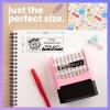imageExcelMark Personalized Teacher Stamps for Classroom  Custom Stamps for Grading  Puns of Praise with 12 Stylish Mount Patterns Pink Mount Youre One Smart CookiePink Mount