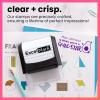 imageExcelMark Personalized Teacher Stamps for Classroom  Custom Stamps for Grading  Puns of Praise with 12 Stylish Mount Patterns Pink Mount Youre One Smart CookieBlack Mount