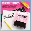 imageExcelMark Personalized Teacher Stamps for Classroom  Custom Stamps for Grading  Puns of Praise with 12 Stylish Mount Patterns Pink Mount Youre One Smart CookiePink Mount