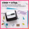 imageExcelMark Personalized Teacher Stamps for Classroom  Custom Stamps for Grading  Puns of Praise with 12 Stylish Mount Patterns Pink Mount Youre One Smart CookieBlack Mount