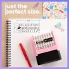 imageExcelMark Personalized Teacher Stamps for Classroom  Custom Stamps for Grading  Puns of Praise with 12 Stylish Mount Patterns Pink Mount Youre One Smart CookiePink Mount