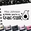 imageExcelMark Personalized Teacher Stamps for Classroom  Custom Stamps for Grading  Puns of Praise with 12 Stylish Mount Patterns Pink Mount Youre One Smart CookieBlack Mount