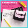 imageExcelMark Personalized Teacher Stamps for Classroom  Custom Stamps for Grading  Puns of Praise with 12 Stylish Mount Patterns Pink Mount Youre One Smart CookieBlack Mount