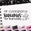 imageExcelMark Personalized Teacher Stamps for Classroom  Custom Stamps for Grading  Puns of Praise with 12 Stylish Mount Patterns Pink Mount Youre One Smart CookiePink Mount