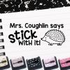 imageExcelMark Personalized Teacher Stamps for Classroom  Custom Stamps for Grading  Puns of Praise with 12 Stylish Mount Patterns Pink Mount Youre One Smart CookieBlack Mount