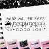 imageExcelMark Personalized Teacher Stamps for Classroom  Custom Stamps for Grading  Puns of Praise with 12 Stylish Mount Patterns Pink Mount Youre One Smart CookiePink Mount