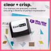 imageExcelMark Personalized Teacher Stamps for Classroom  Custom Stamps for Grading  Puns of Praise with 12 Stylish Mount Patterns Pink Mount Youre One Smart CookieBlack Mount